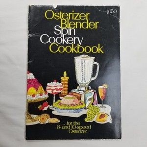4/$25  Vintage 70s Appliance Magazine Cookbook Manual Osterizer Blender Spin